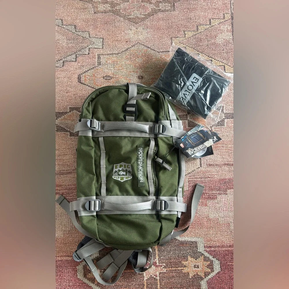 Evolved Motion Ruck Pack – Military Green Training Backpack (NWT) weighted vest - Picture 1 of 7